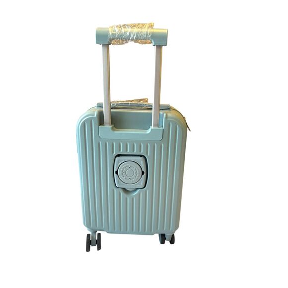 FUL Disney Stitch Hard Shell Carry On Spinner Suitcase 15” Blue - Picture 3 of 8